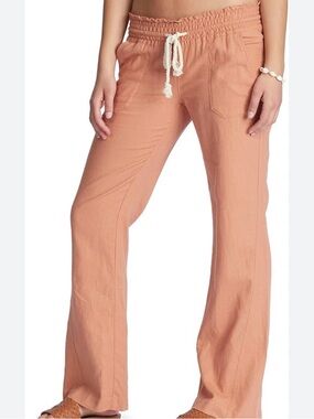 Roxy linen pants. Large.  Oceanside